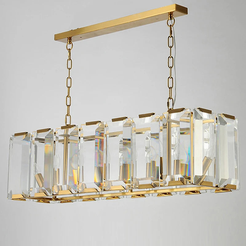 Luxury Modern LED Crystal Chandelier for Dining Room, Living Room, Bedroom