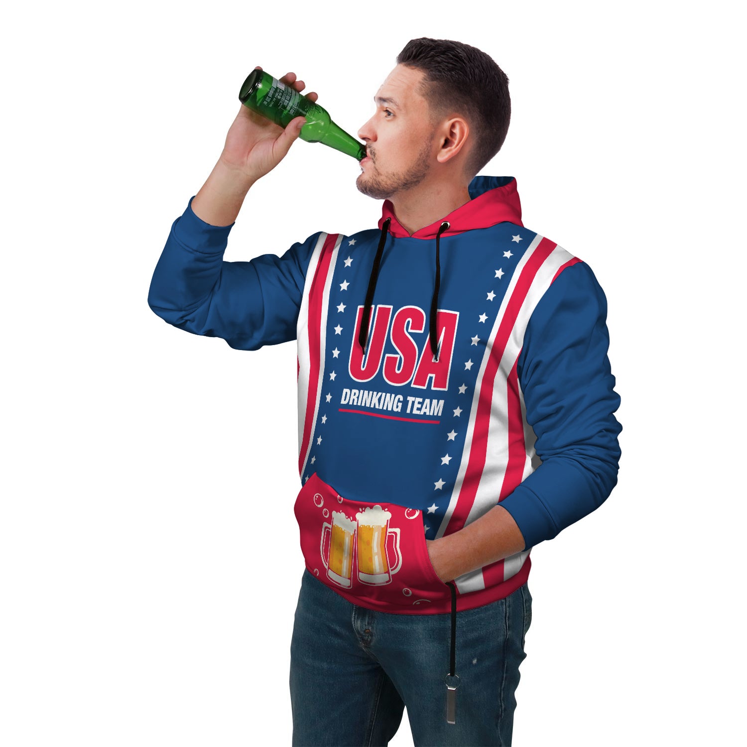 USA Beer Custom Designed Hoodie