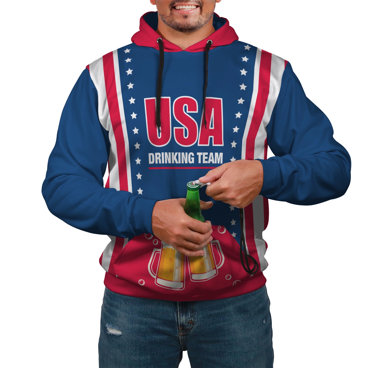 USA Beer Custom Designed Hoodie