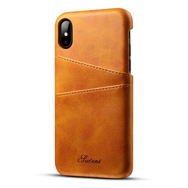 iPhone XS, XS Max & XR Slim PU Leather Case (Now for all iPhones)