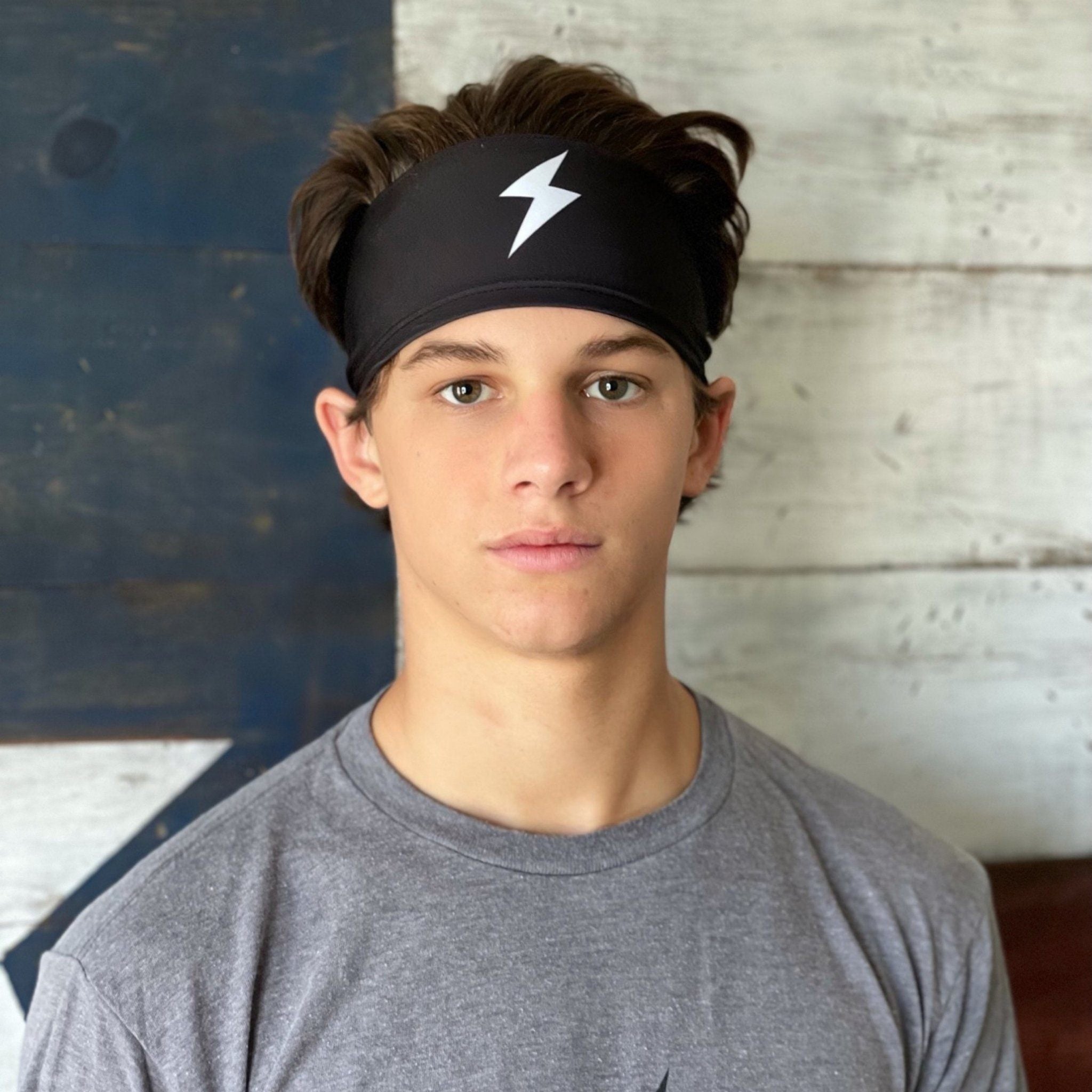 BRUCE BOLT Performance Headband - BLACK