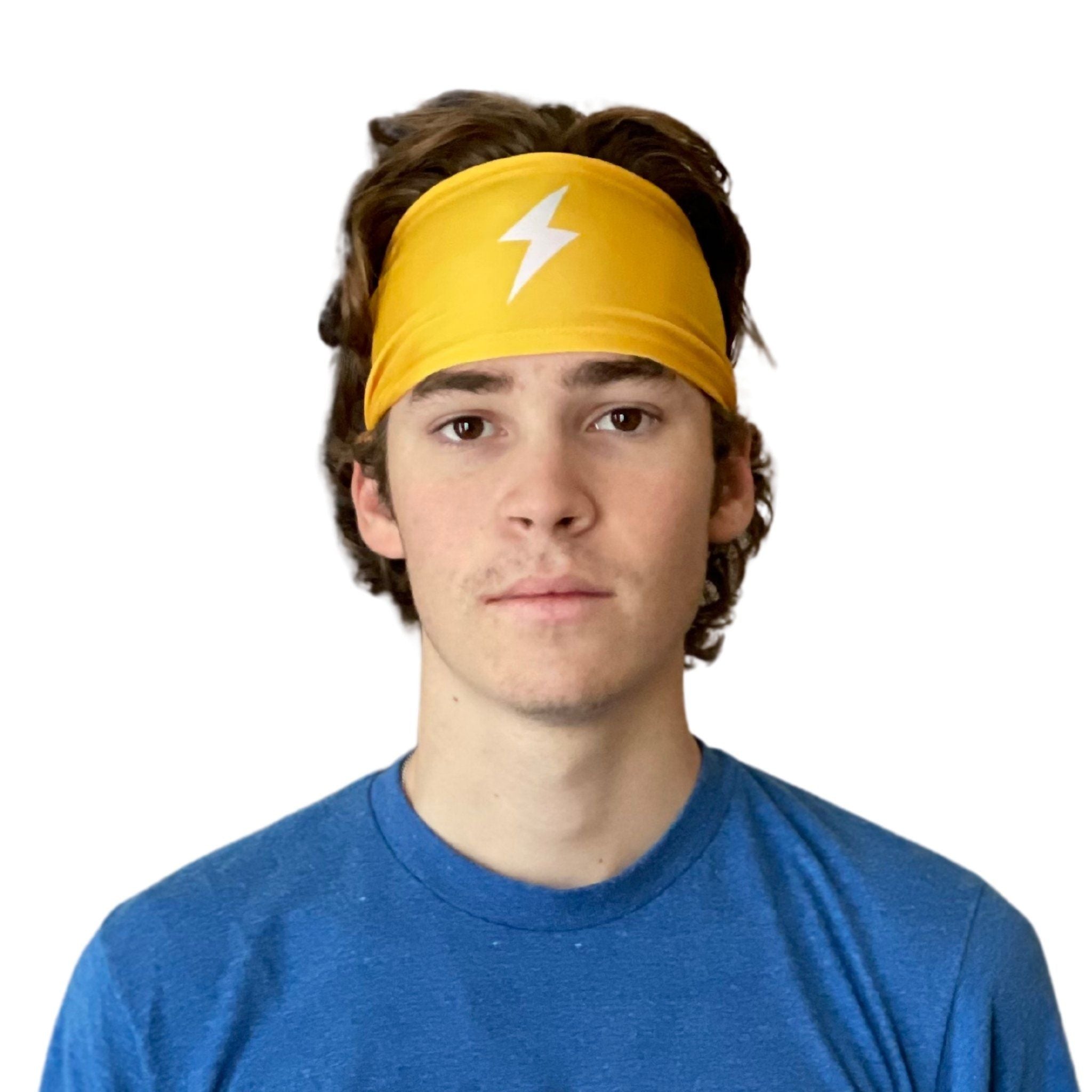 BRUCE BOLT Performance Headband - YELLOW