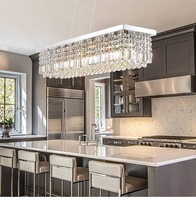 Modern Crystal Chandelier for Dining Room