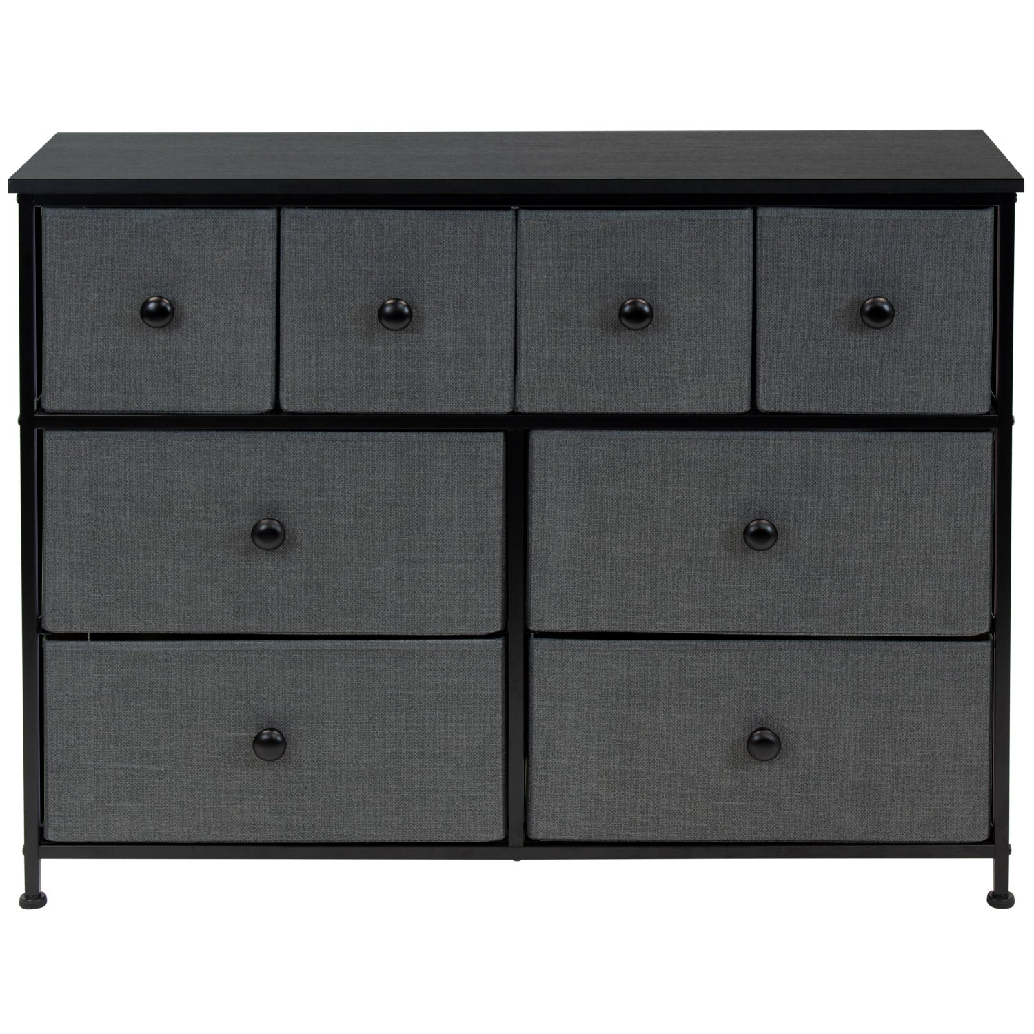 8-Drawer Chest Dresser w/knob Handles