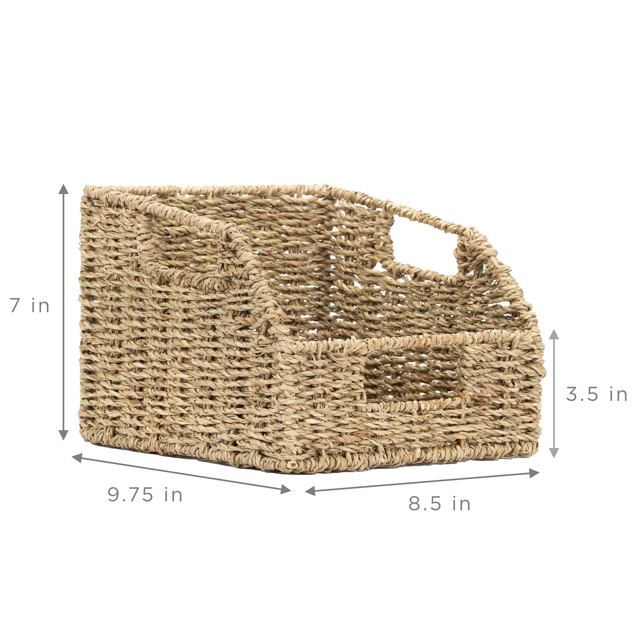 Sorbus Sloped Seagrass Wicker Baskets