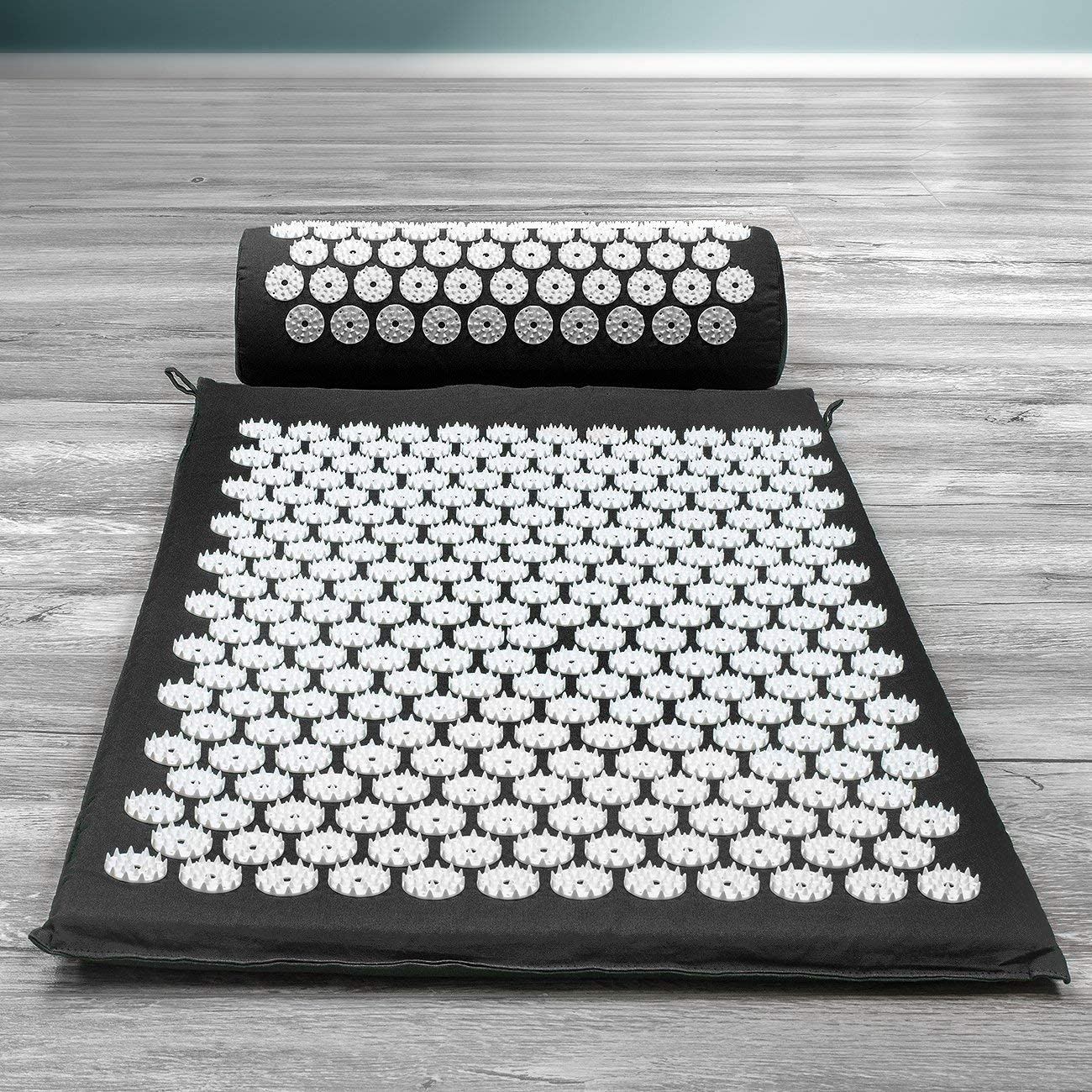 Silvan acupressure mat and pillow set for home, gym and more