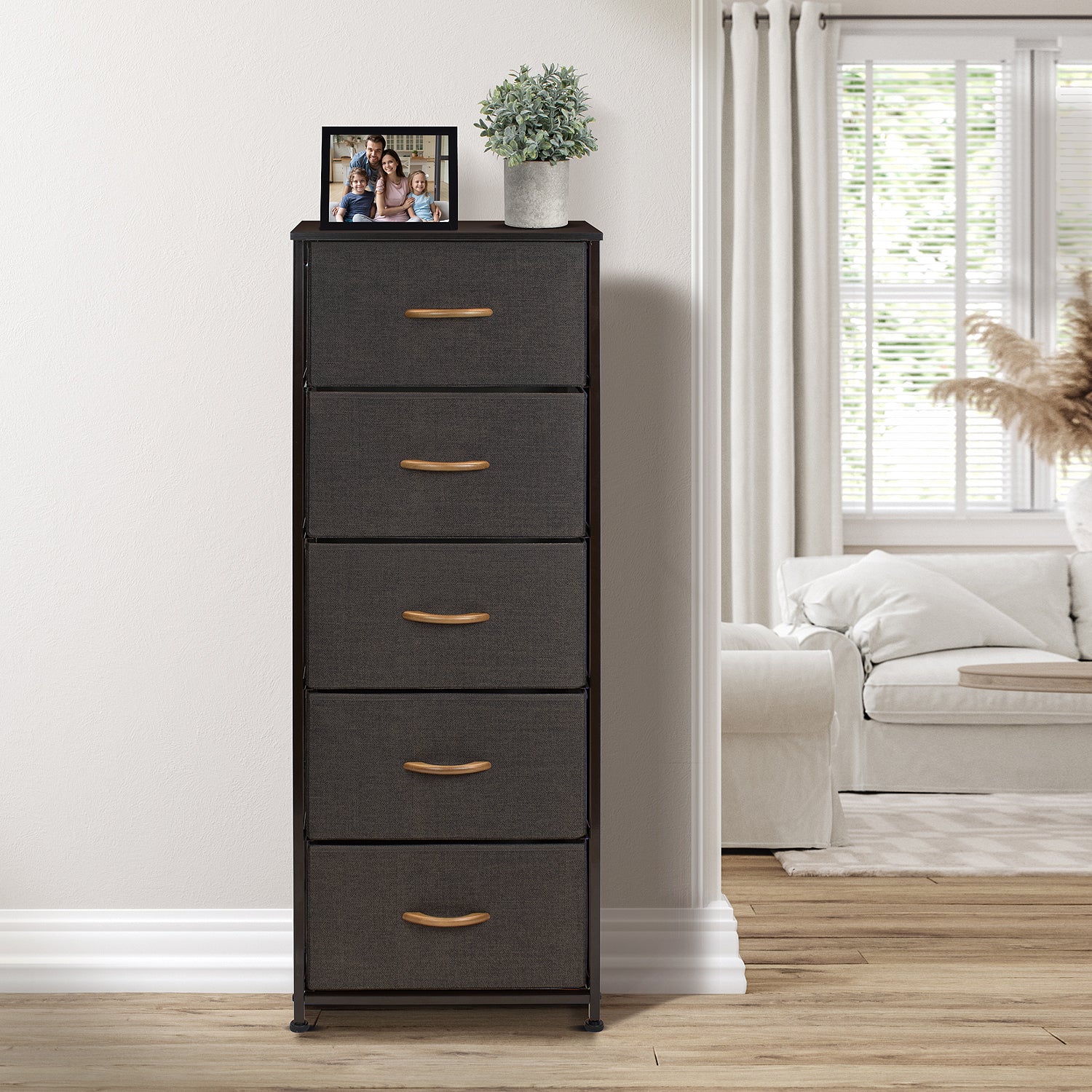 Sorbus 5 Drawer shelf for Bedroom, home and office