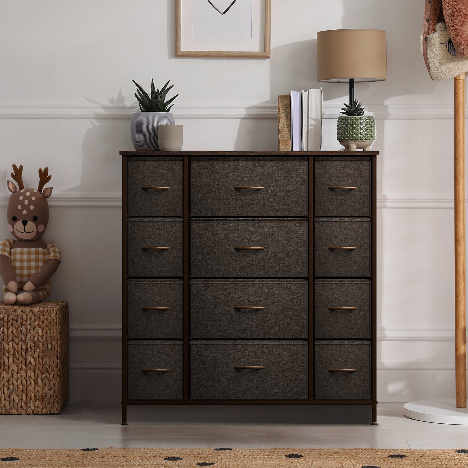 12-Drawer Dresser