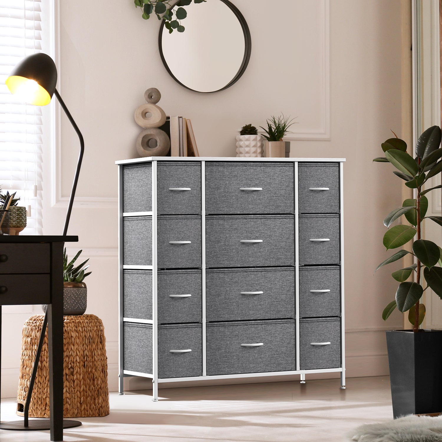 12-Drawer Dresser