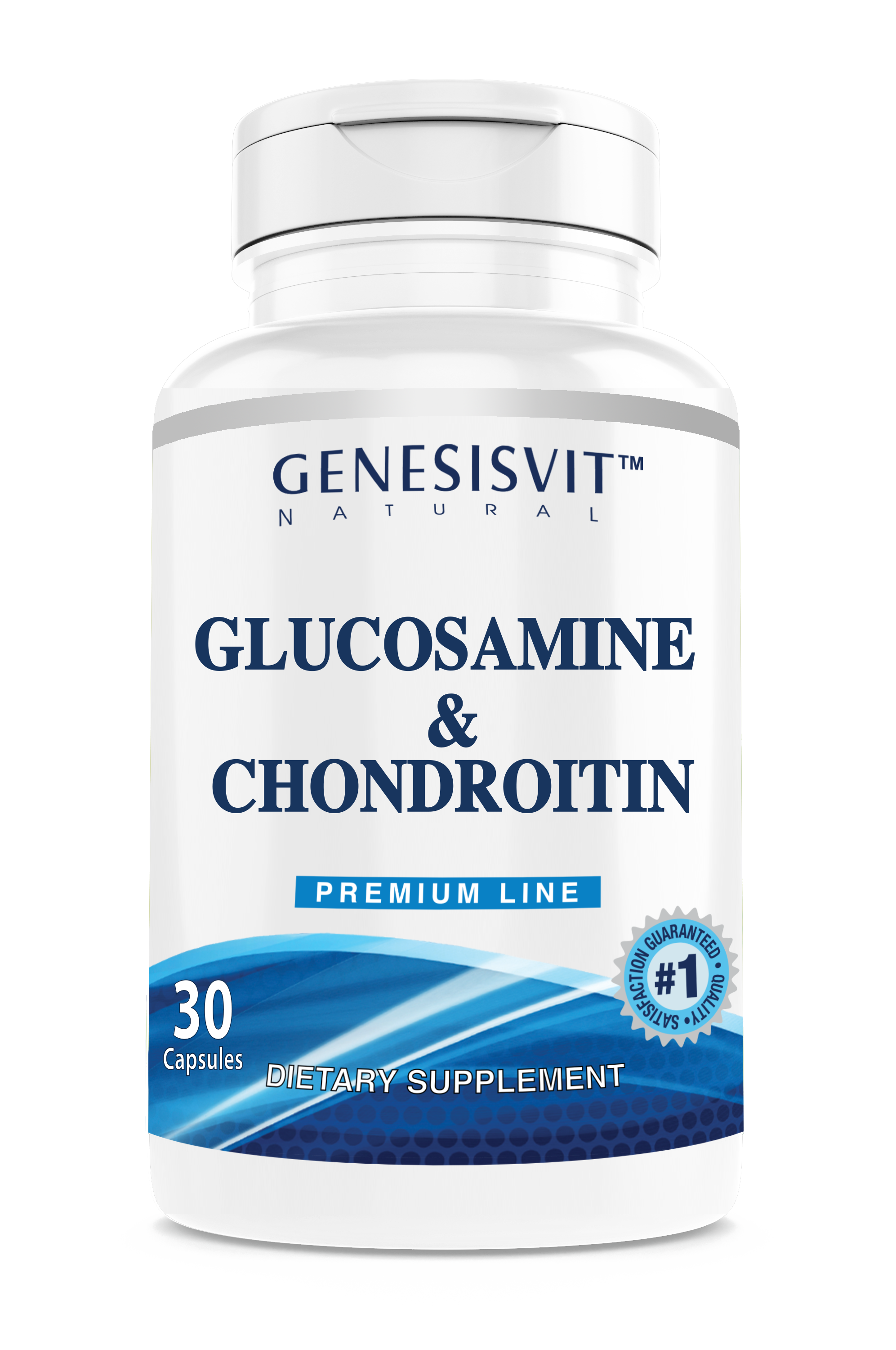 Genesisvit? Glucosamine & Chondroitin Premium Line - 30 Capsules
