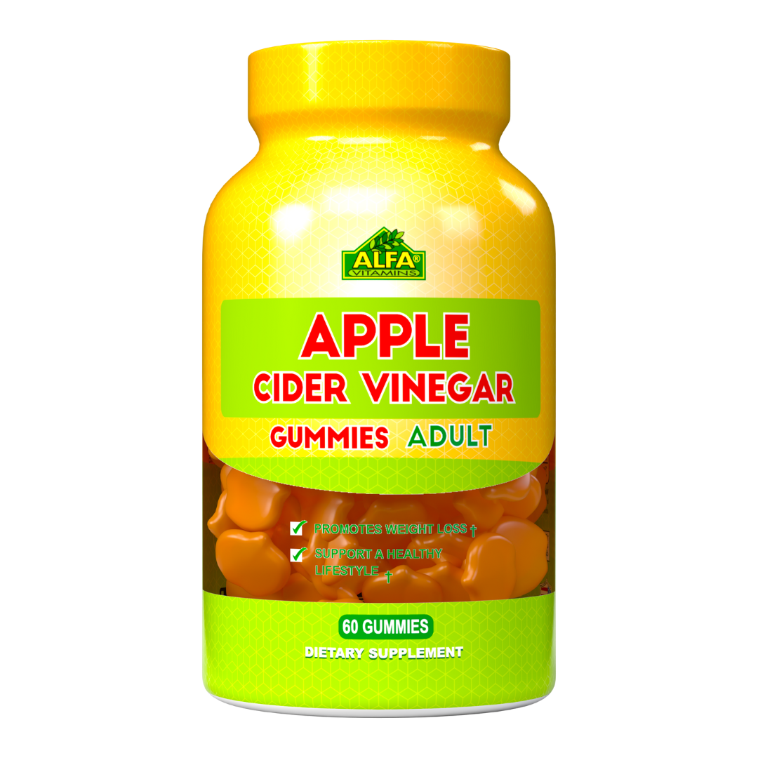 Apple Cider Vinegar Gummies with Vitamin B12 - 60 Gummies