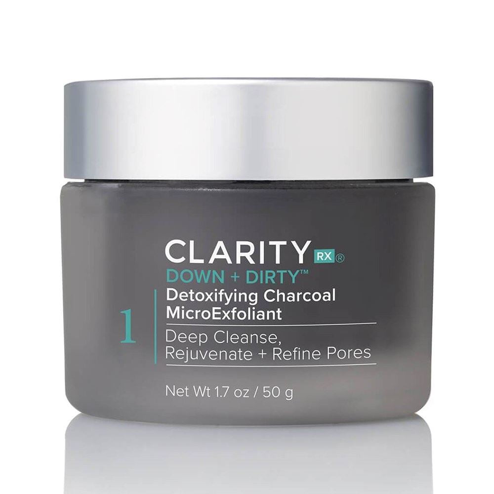 ClarityRx Down + Dirty Detoxifying Charcoal Microexfoliant