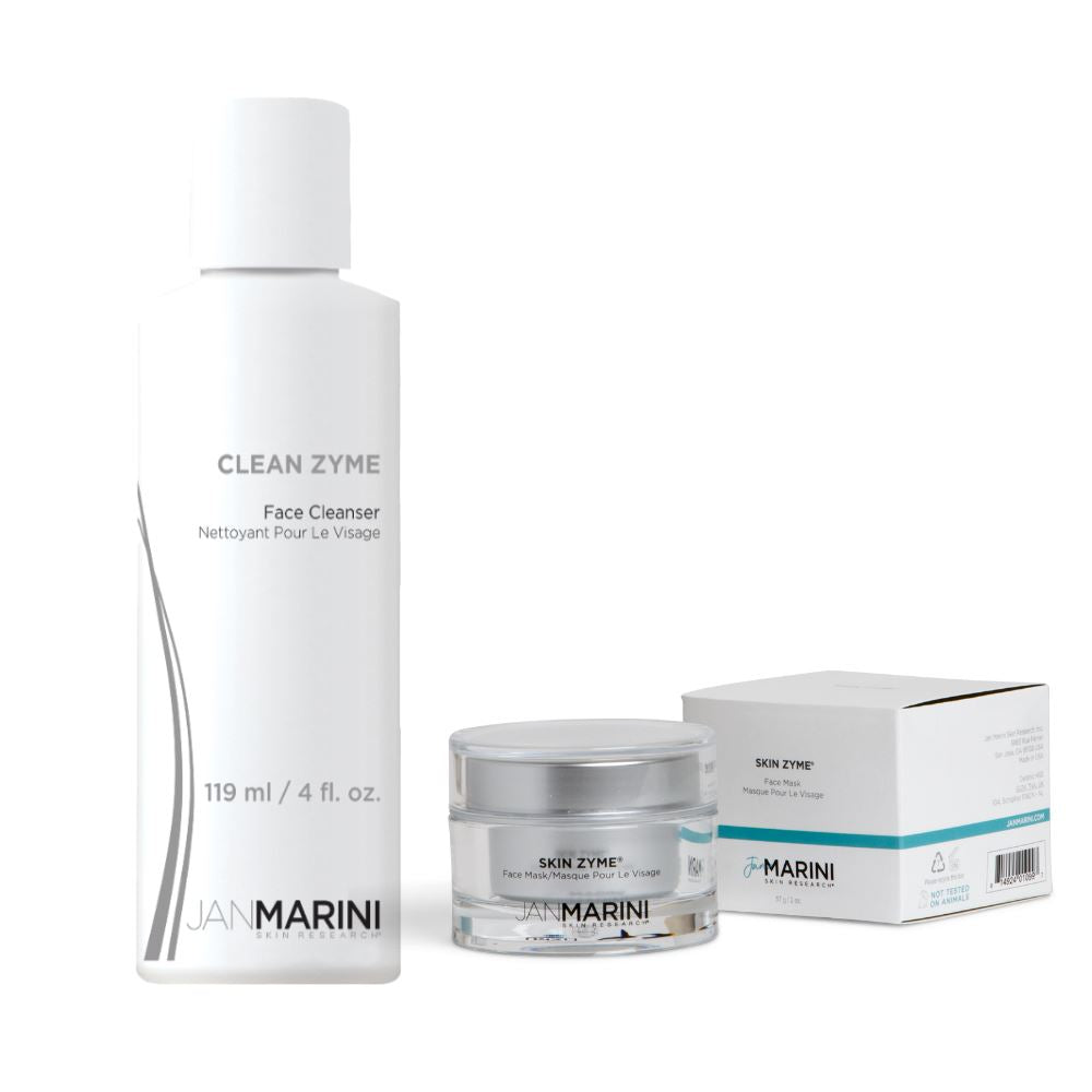 Jan Marini Clean Zyme + Skin Zyme Bundle