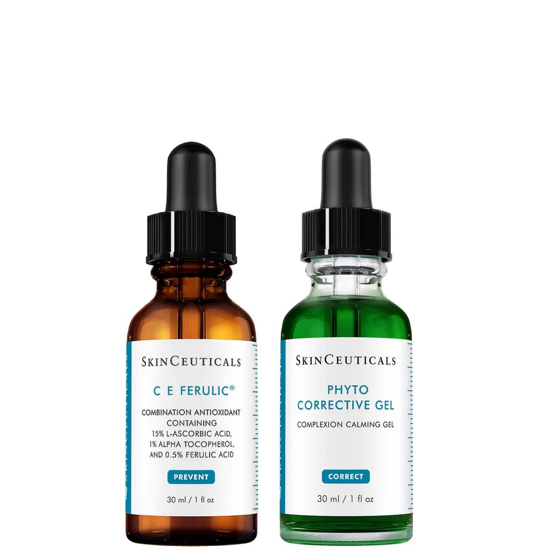 SkinCeuticals Vitamin C DUO for Sensitive Skin (CE Ferulic + Phyto Corrective Gel) $239 Value