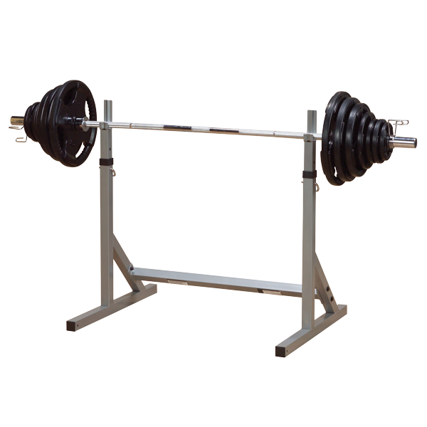 Body Solid Powerline Simplistic Fitness Squat Barbell Rack PSS60X