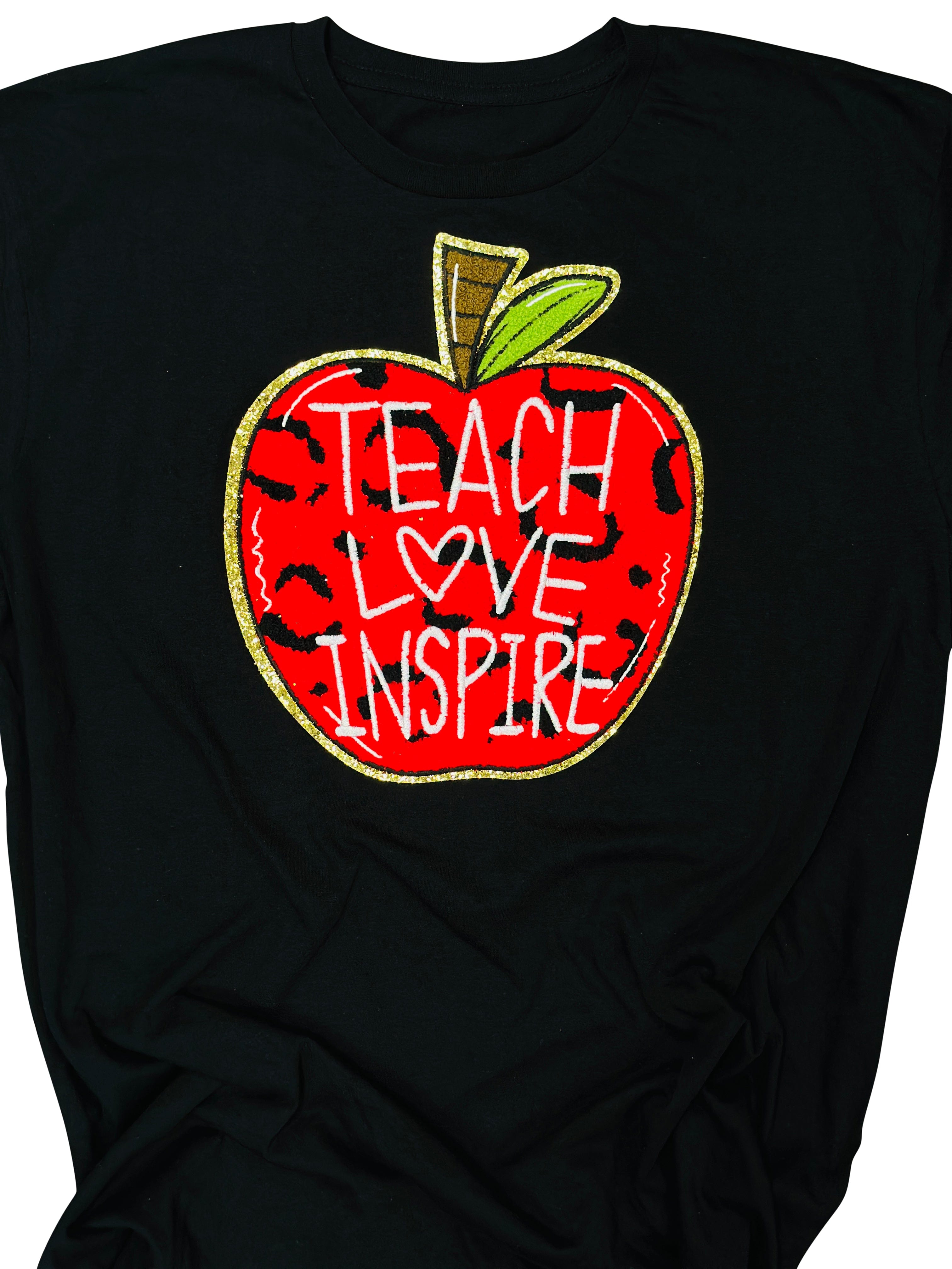 CP1049 - Teachers Apple Chenille Patch