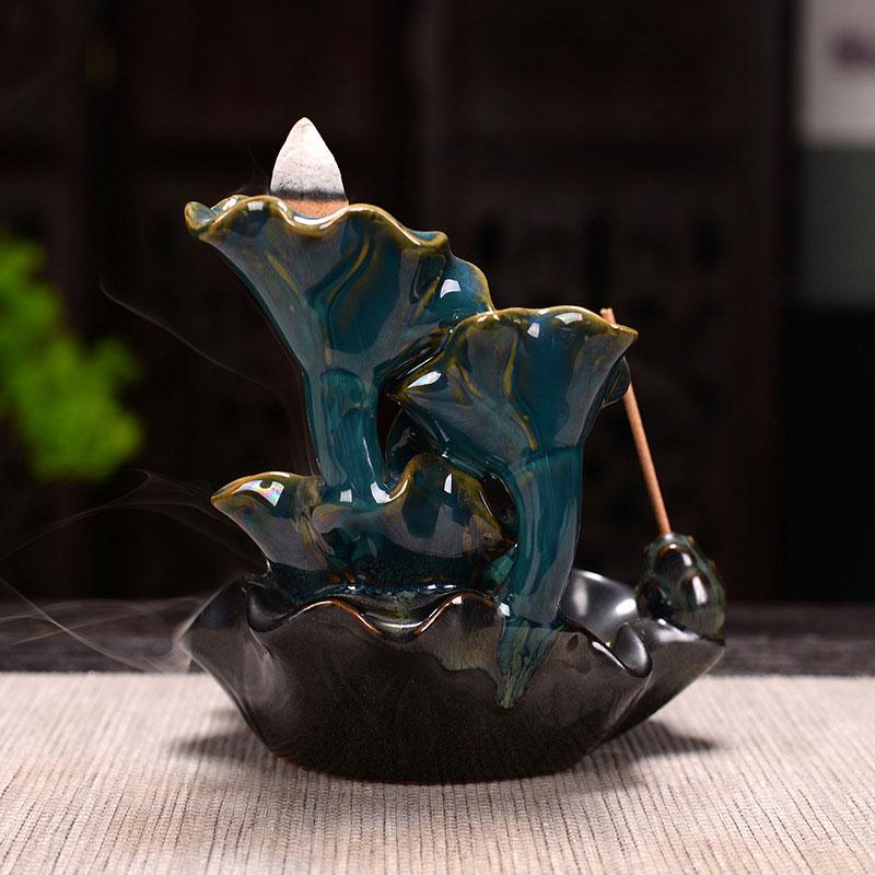 Lotus Pond Backflow Incense Burner