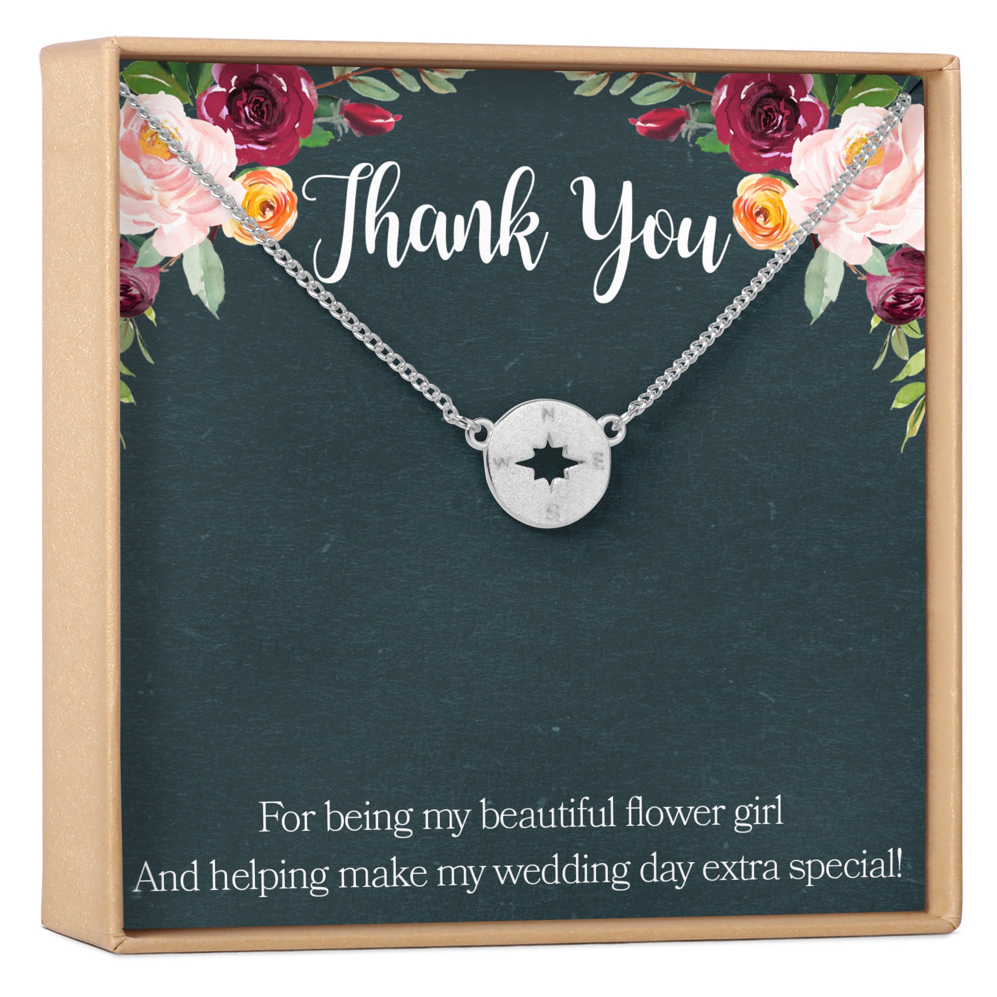 Flower Girl Necklace, Multiple Styles