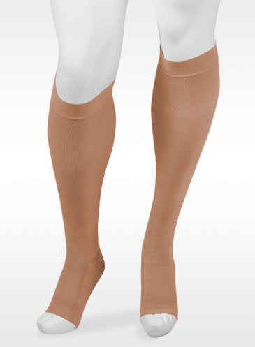 Juzo Move MAX Knee High, 20-30 mmHg, 5 cm Silicone Dot Band, Open Toe (3611MXADSB)