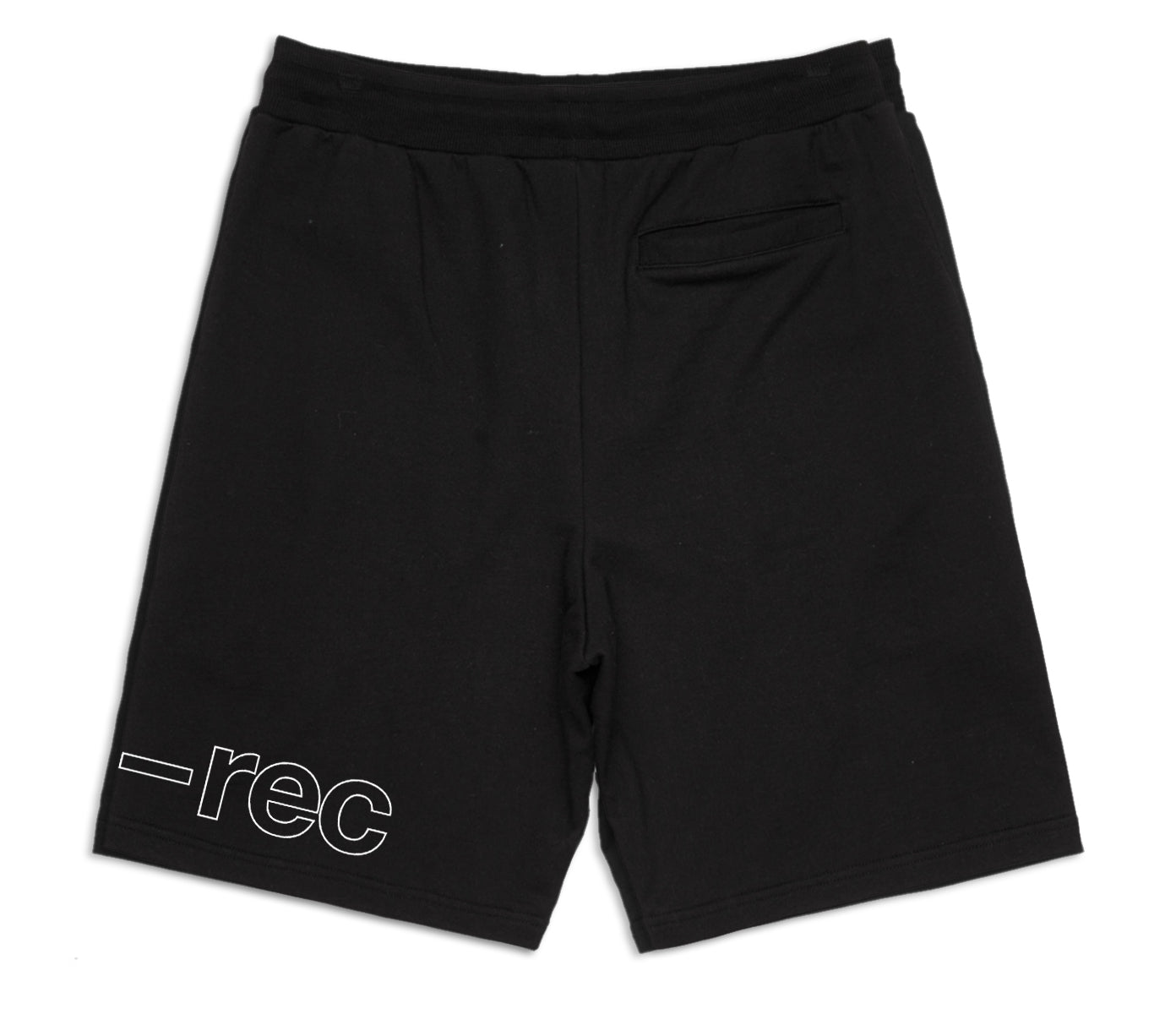 Arts-Rec Outlined Logo Shorts - Black