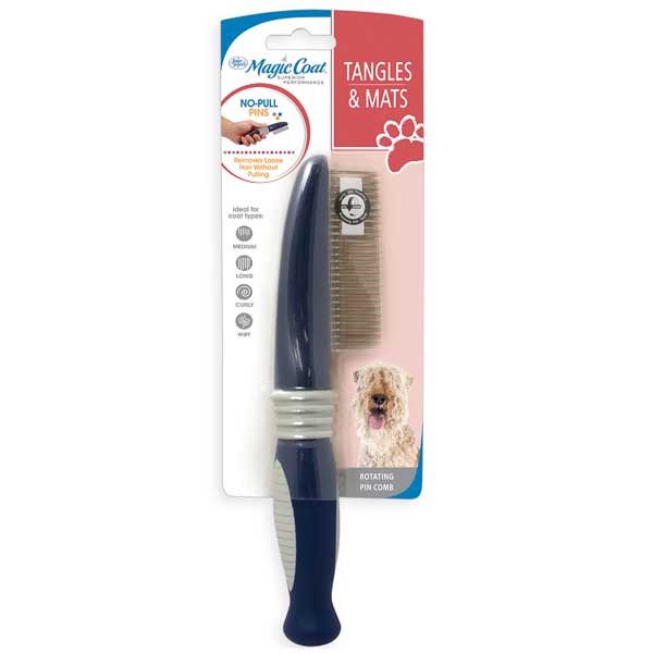 Four Paws Magic Coat Rotating Pin Comb