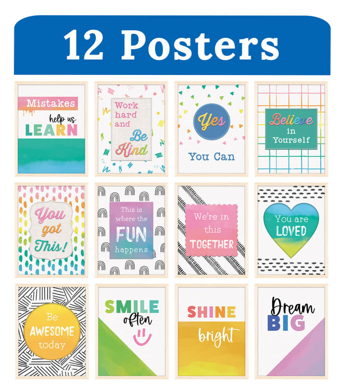 Creatively Inspired Mini Posters Set