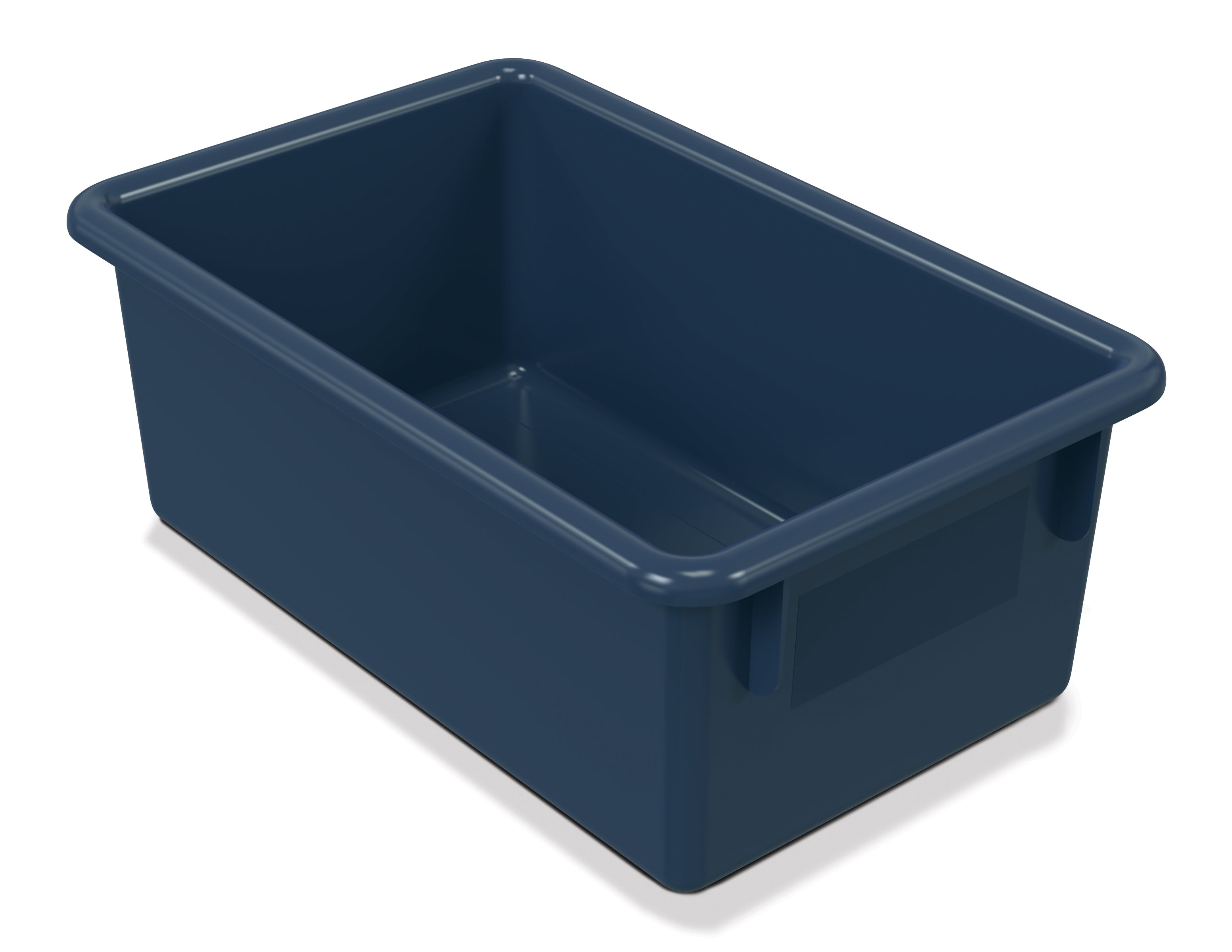 Rainbow Accents? Sectional Cubbie-Tray Mobile Unit - with Trays - Navy