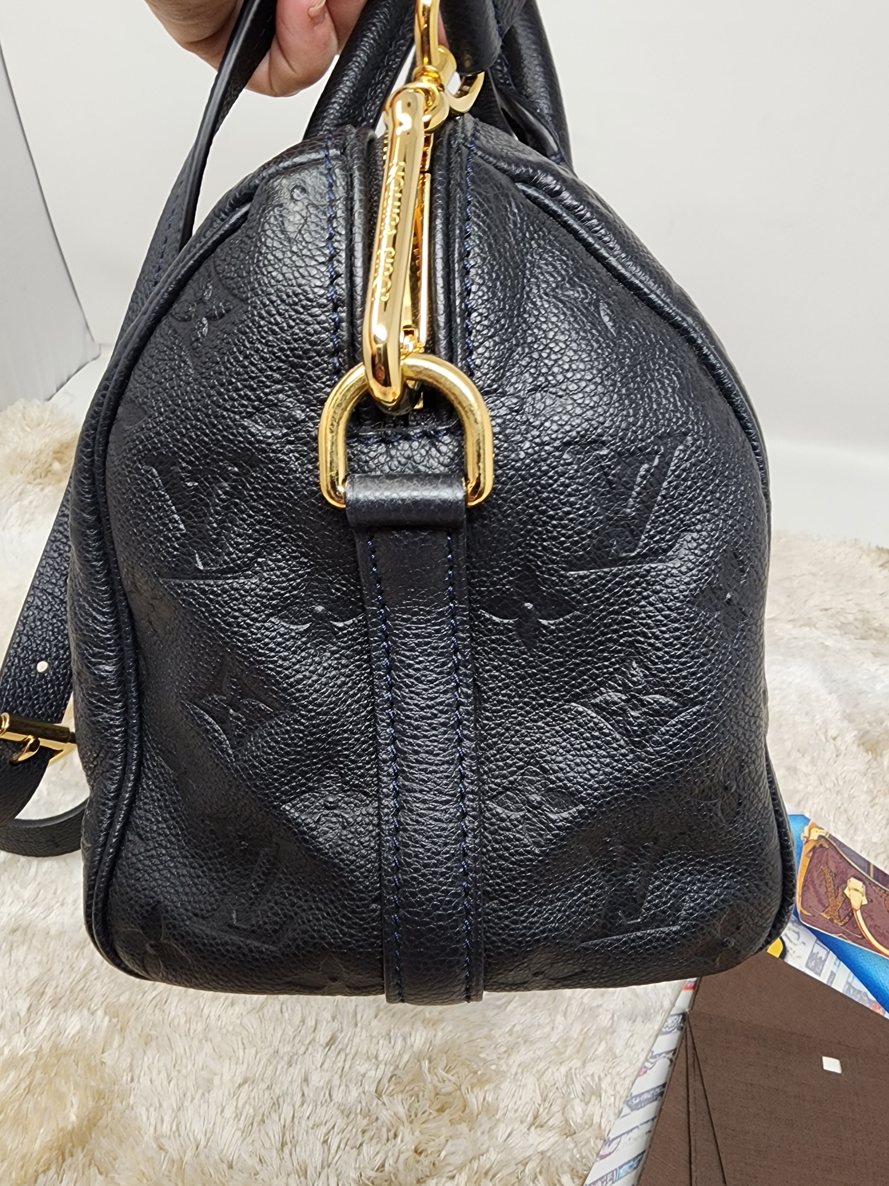 LOUIS VUITTON EMPREINTE SPEEDY 25, INFINI