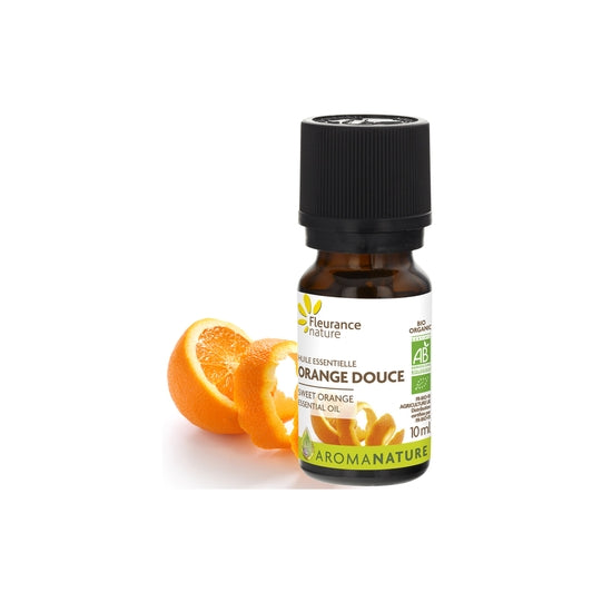 Fleurance Nature - Organic Sweet Orange Essential Oil, 10ml (0.3 fl oz)