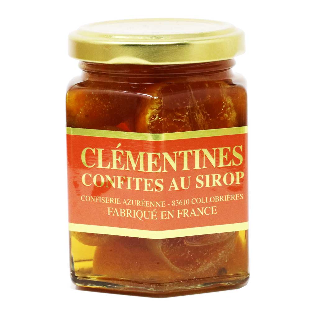 Corsiglia Candied Clementines in Syrup, Jar 150g