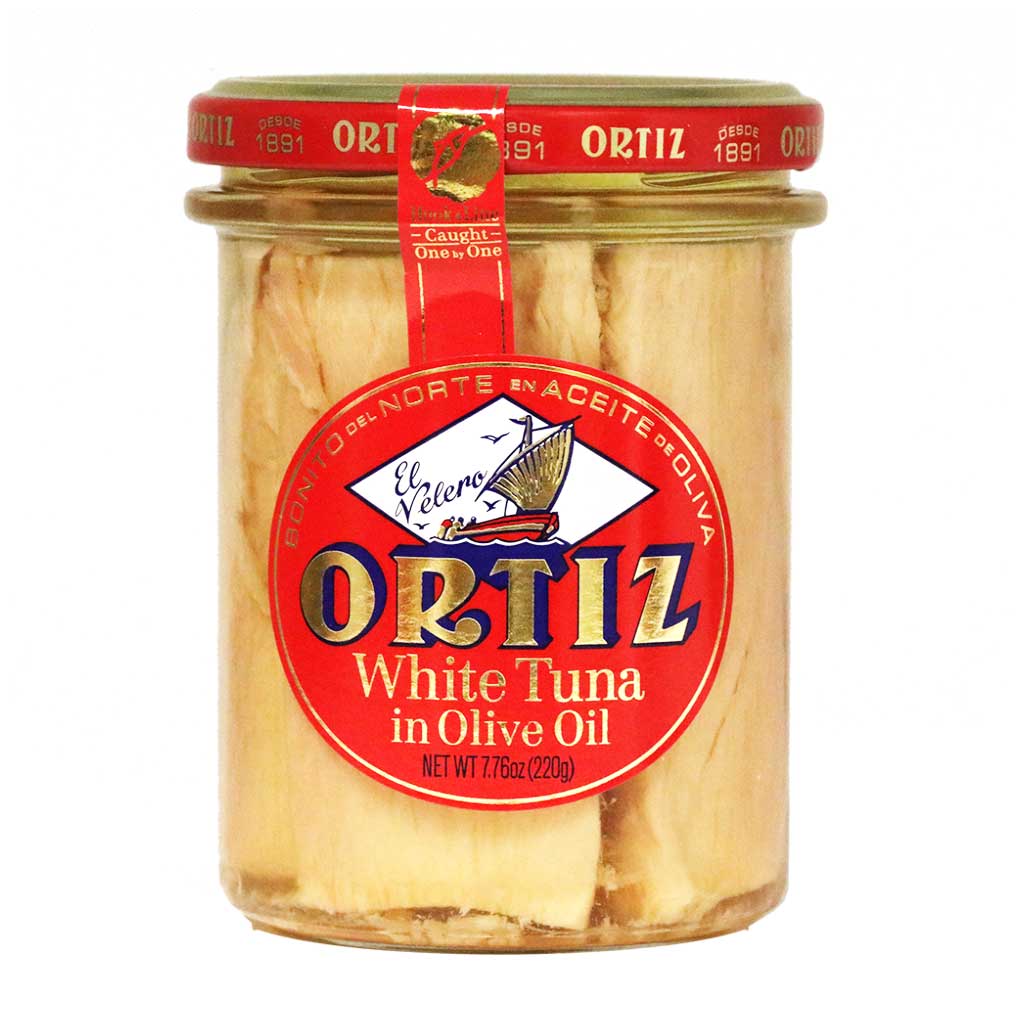Ortiz - White Bonito Tuna in Olive Oil, 220g (7.8oz) Jar