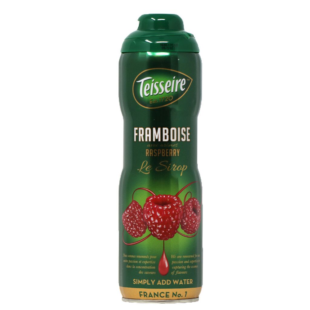 Teisseire - Raspberry Syrup, 60cl (20.3 fl oz)