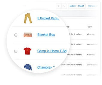 Shopify’s platform allows for easy product and inventory management